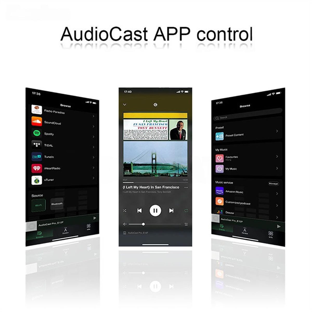 Music Audio Pro - Audiocast Pro M20 Wireless WiFi Audio
