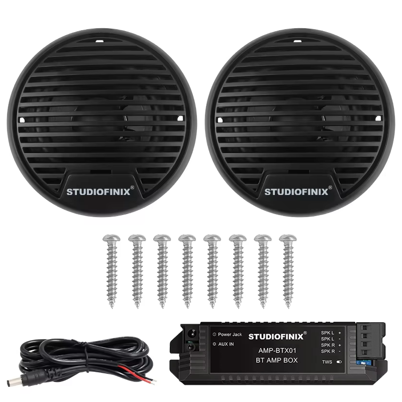 Apple Music Audio Quality - STUDIOFINIX 3'' 160W 2PCS Quality Marine