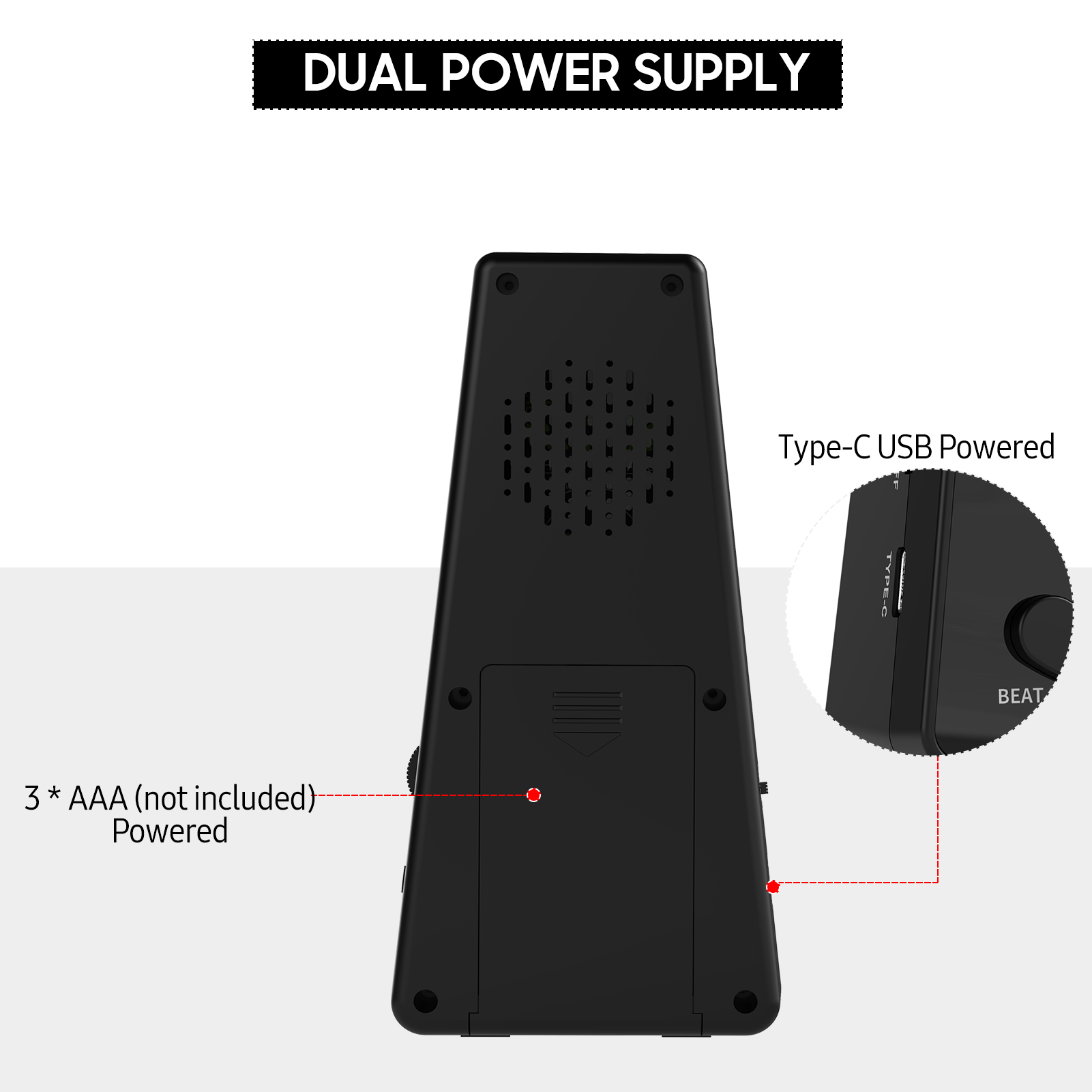Electronic Digital Metronome w - Metronome Digital ulasan dan harga