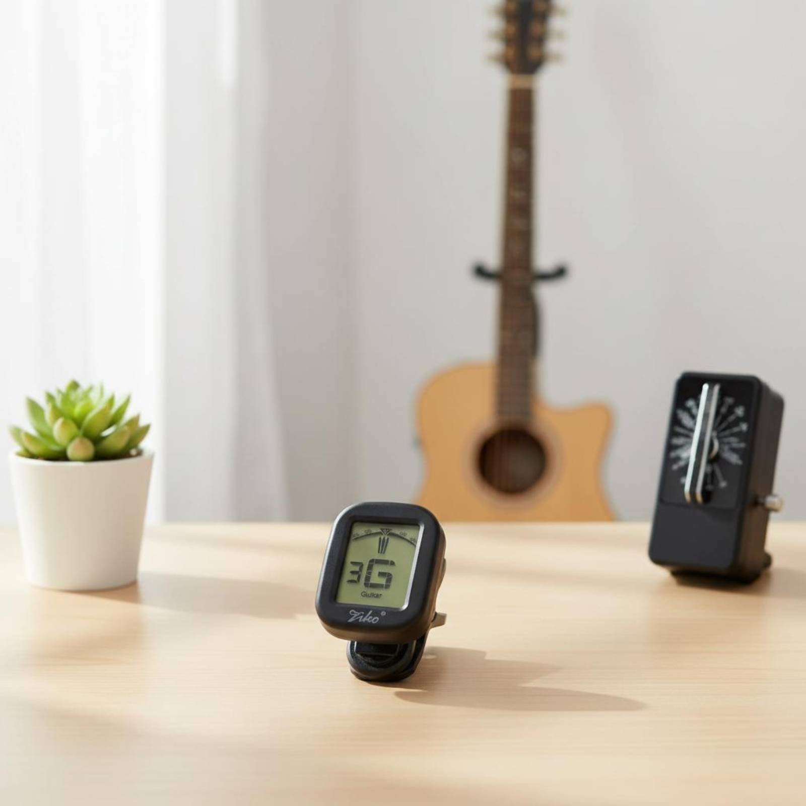Chromatic Snap-on Tuner Easy t - Guitar Tuner Clip ulasan dan harga