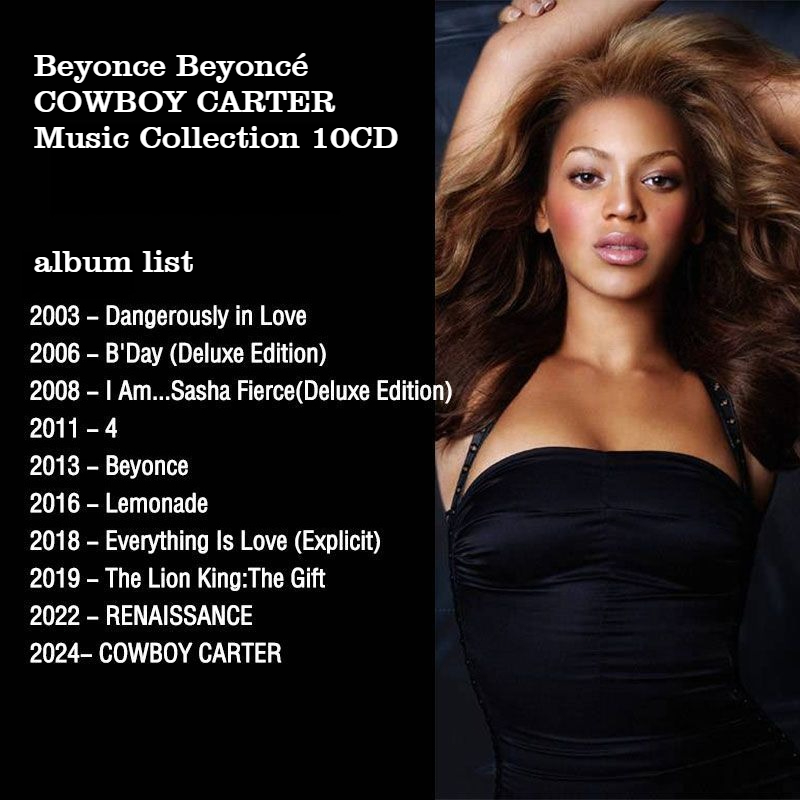 Beyonce 10CD Music Album Colle - Audio With Music ulasan dan harga