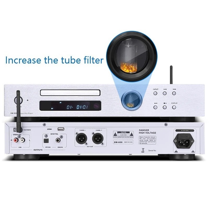 HIFI CD Player Professional Fe - Audio Music Grading ulasan dan harga