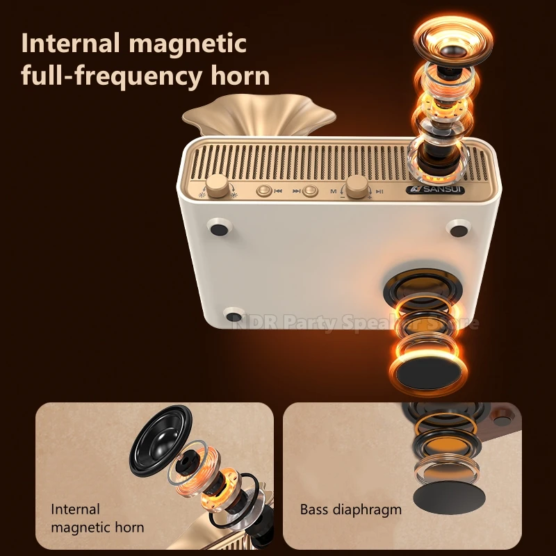 V13 Wireless Bluetooth Speaker - Apple Music Audio Quality ulasan dan harga