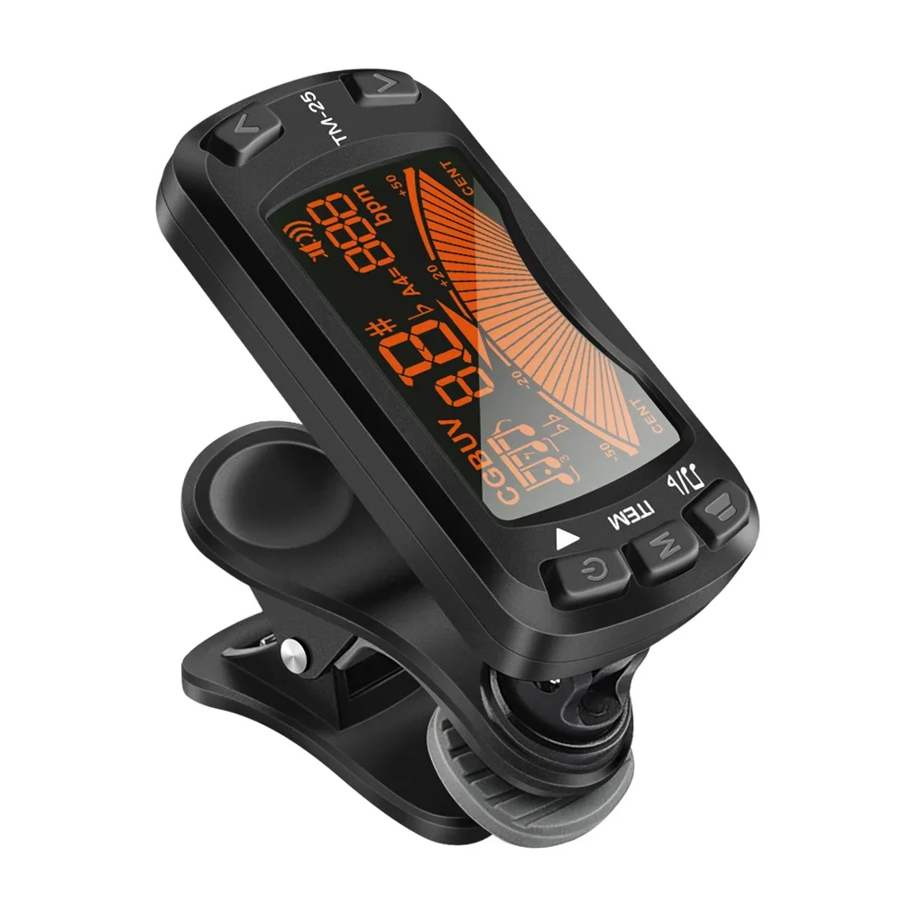 Compact 3-In-1 Tuner for Trave - Guitar Tuner Clip ulasan dan harga