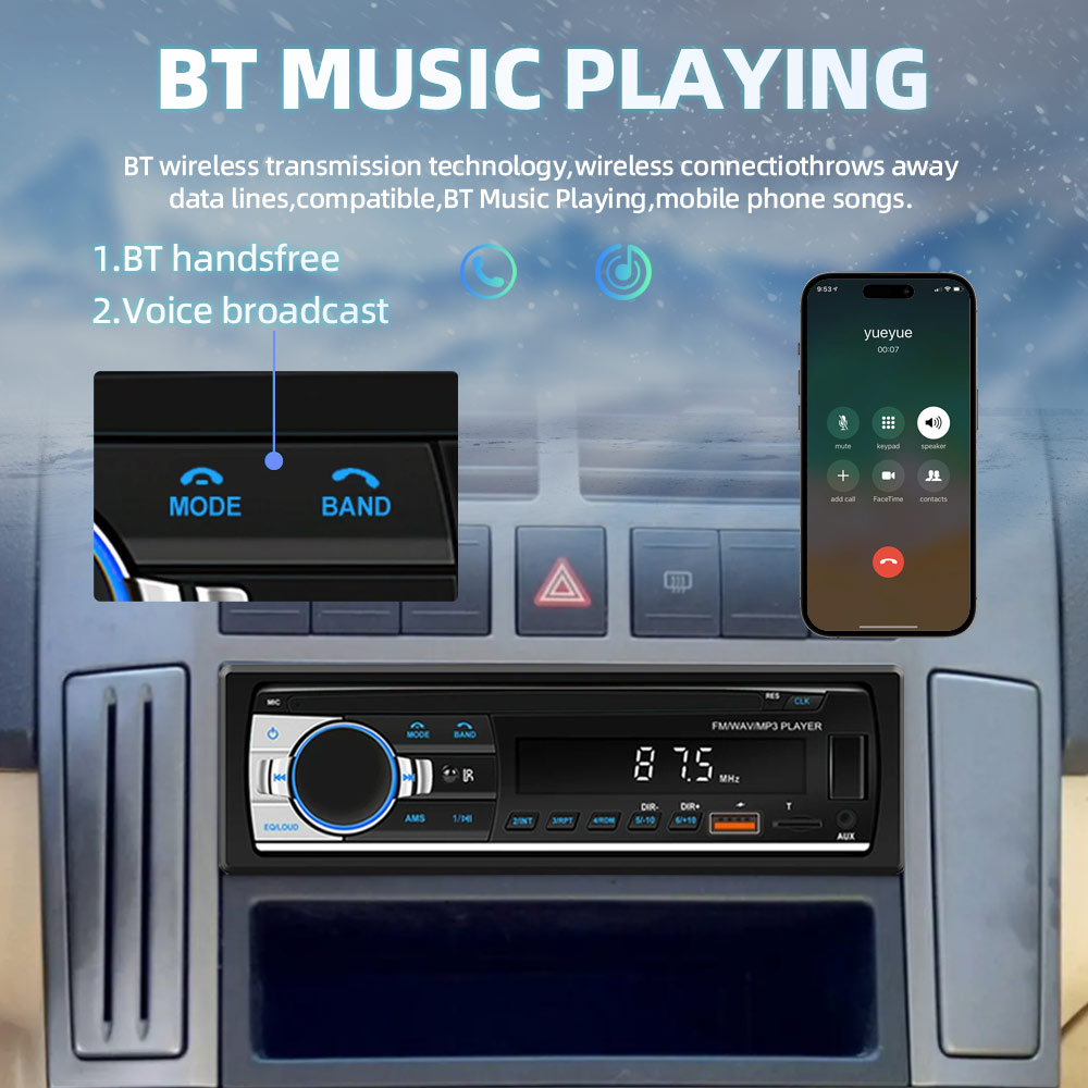 Car Radio 1 din Stereo Multime - Metronome Digital ulasan dan harga