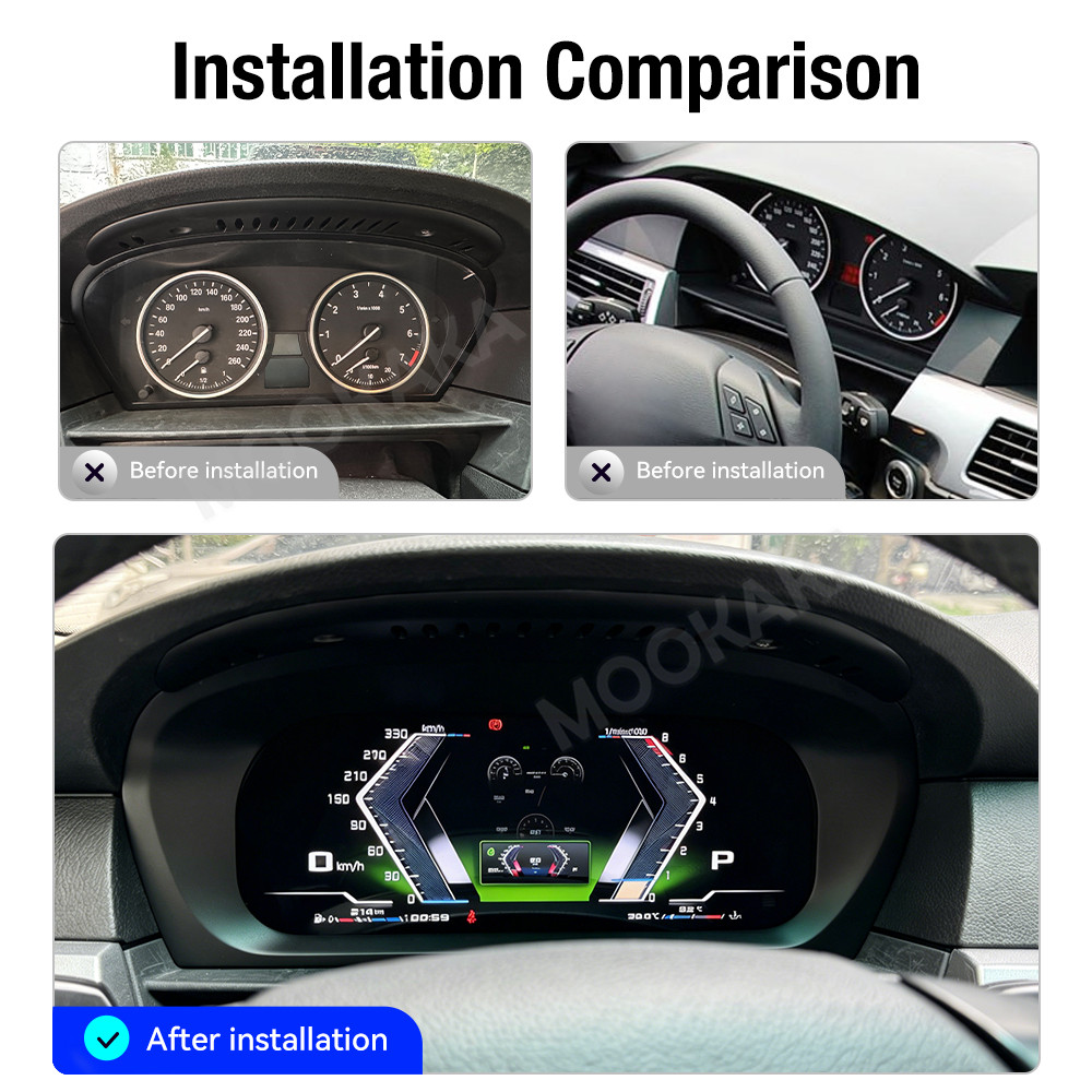 Car Digital Cluster For BMW 5  - Metronome Digital ulasan dan harga
