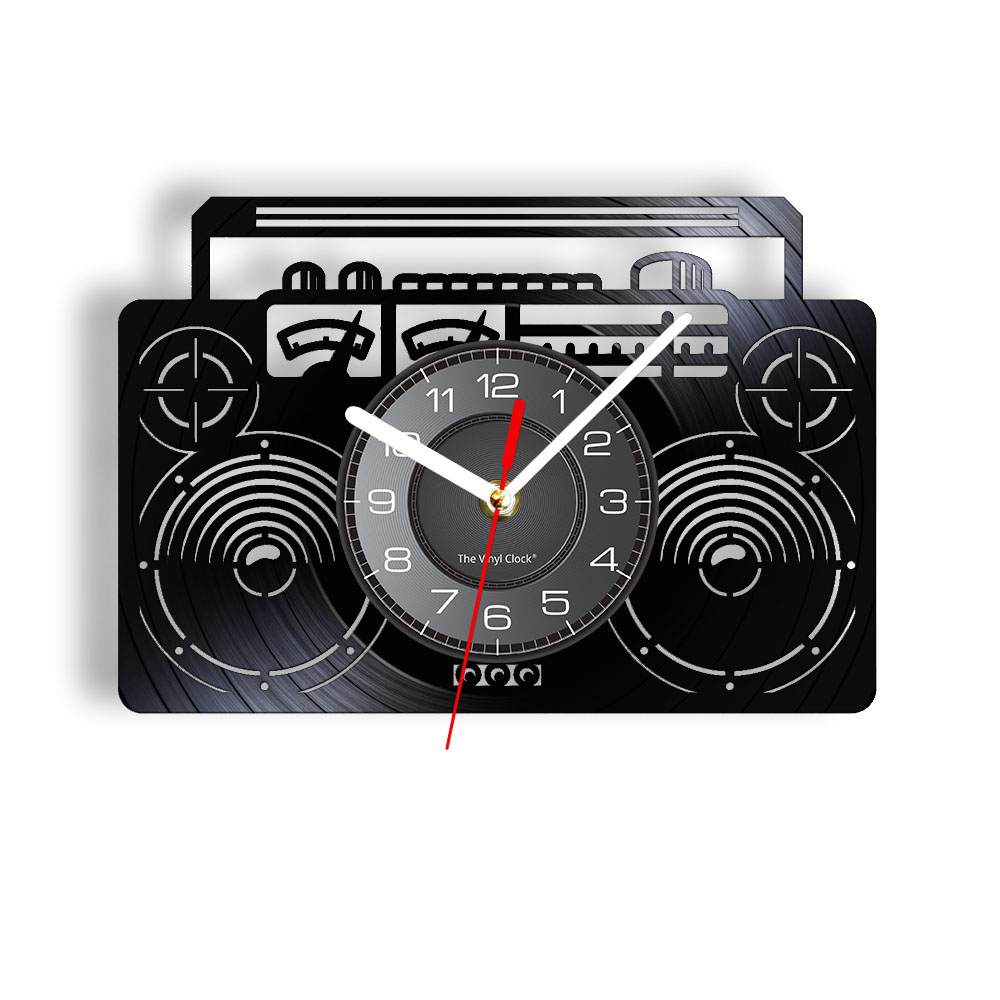 Boombox Radio Vinyl LP Record  - Audio And Music Separate ulasan dan harga