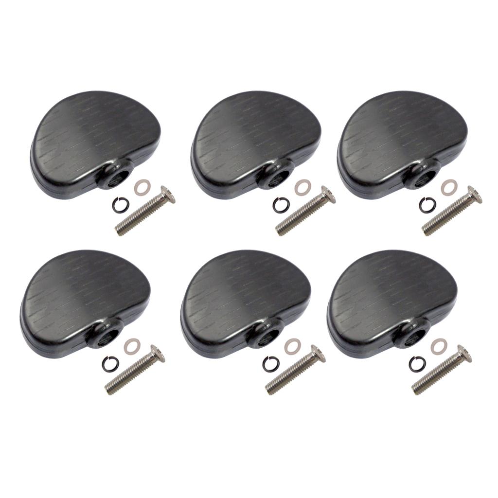 6 Pcs Black Guitar Tuning Pegs - Guitar Tuner Clip ulasan dan harga