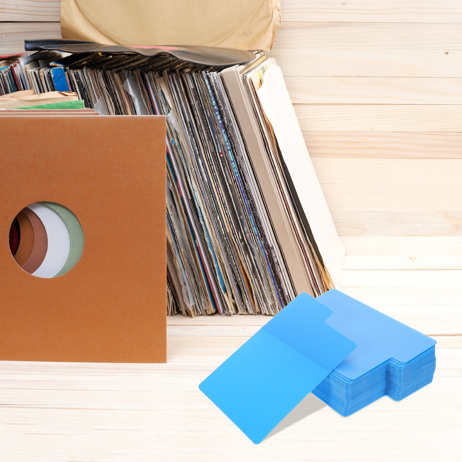 50Pcs Vinyl Record Dividers DI - Audio And Music Separate ulasan dan harga