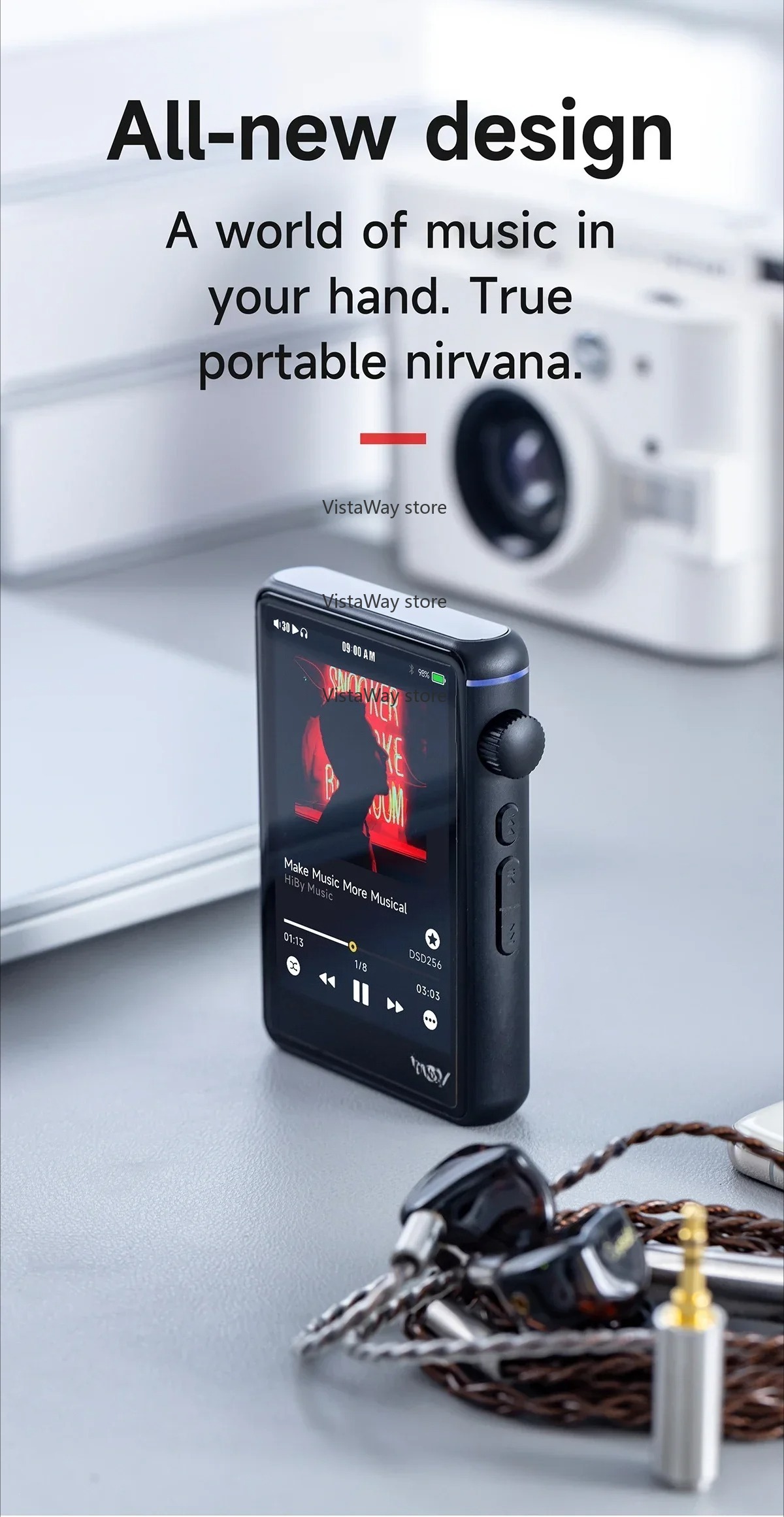 Bluetooth WiFi Music Player MP - Audio Music Web ulasan dan harga