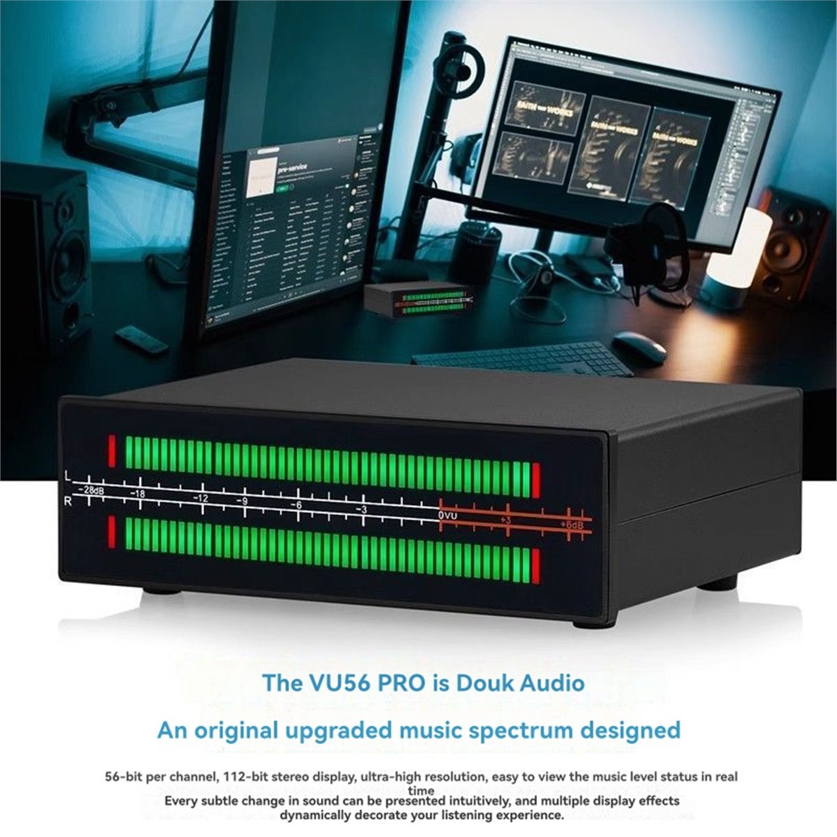 A40I VU56-PRO Dual Channel Mus - Music Audio Pro ulasan dan harga