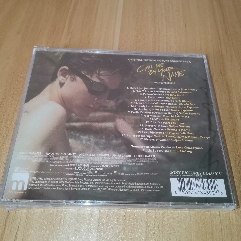 Call Me by Your Name Soundtrac - Audio Music Name ulasan dan harga