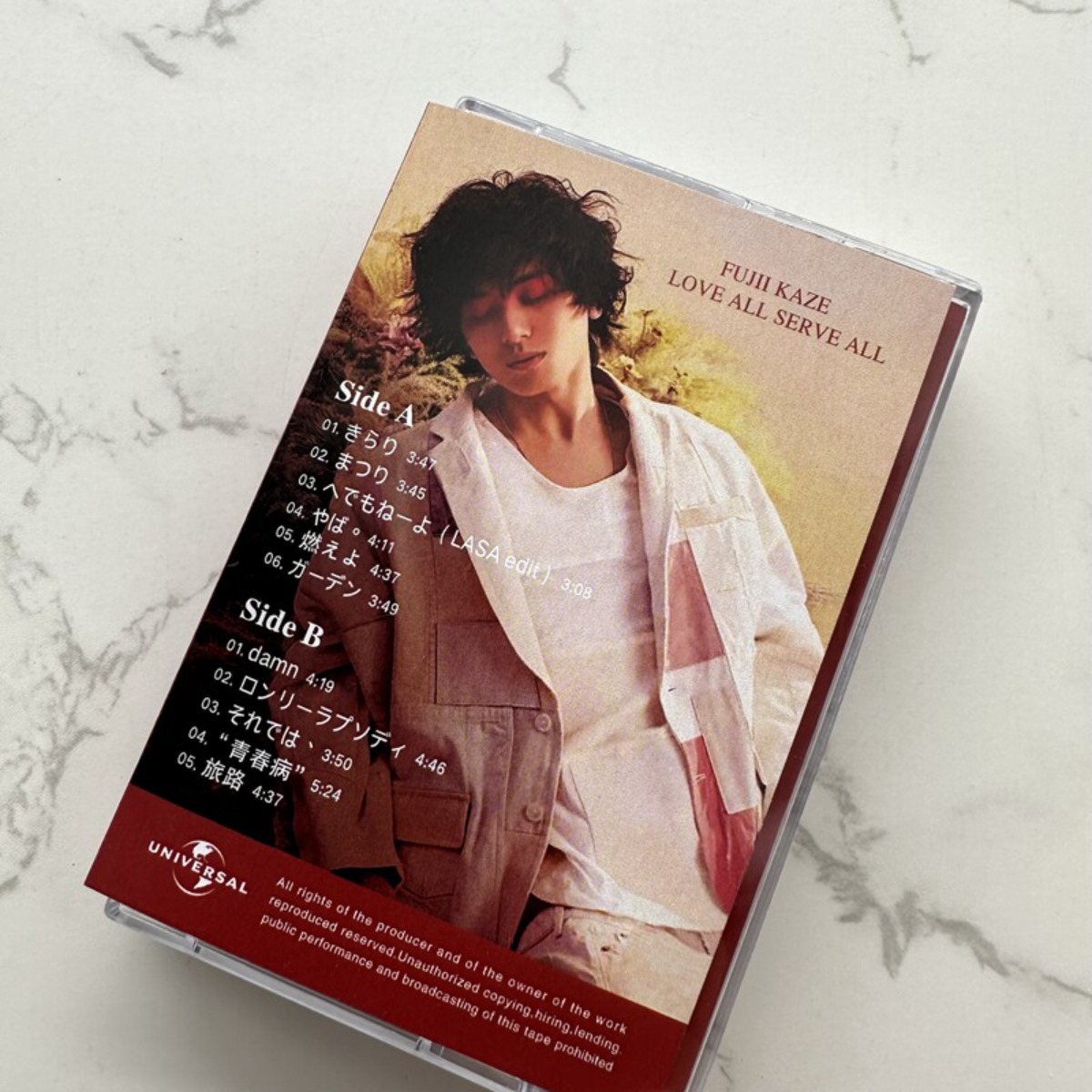 Fujii Kaze LOVE ALL SERVE ALL  - Audio With Music ulasan dan harga