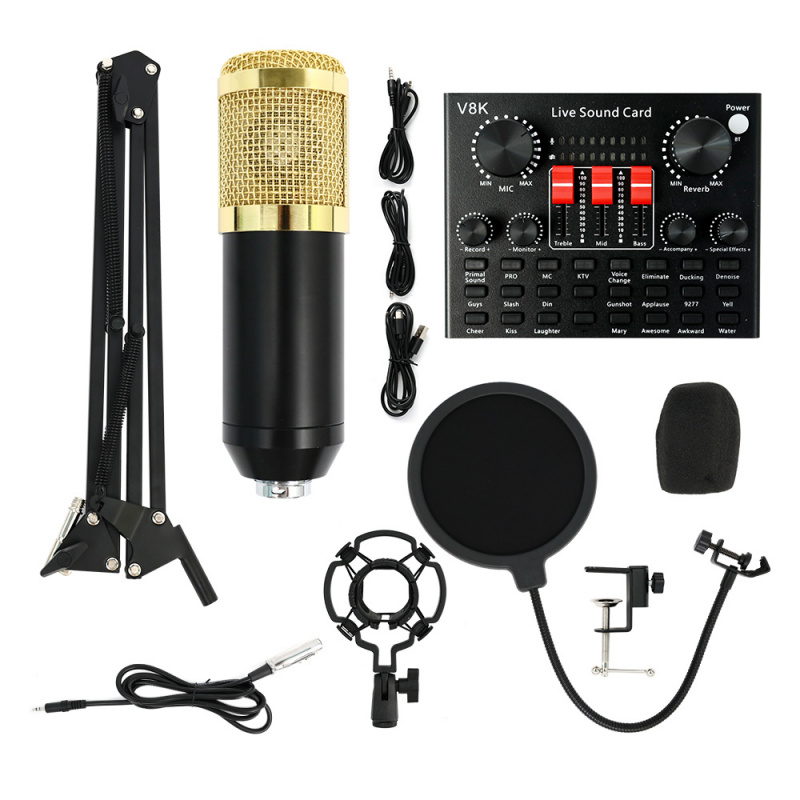 BM800 Condenser Microphone Pod - Audio Music Grading ulasan dan harga