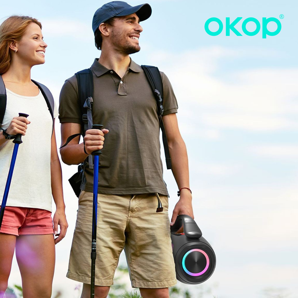 OKOP Bluetooth Speaker, AI Spe - Apple Music Audio Quality ulasan dan harga