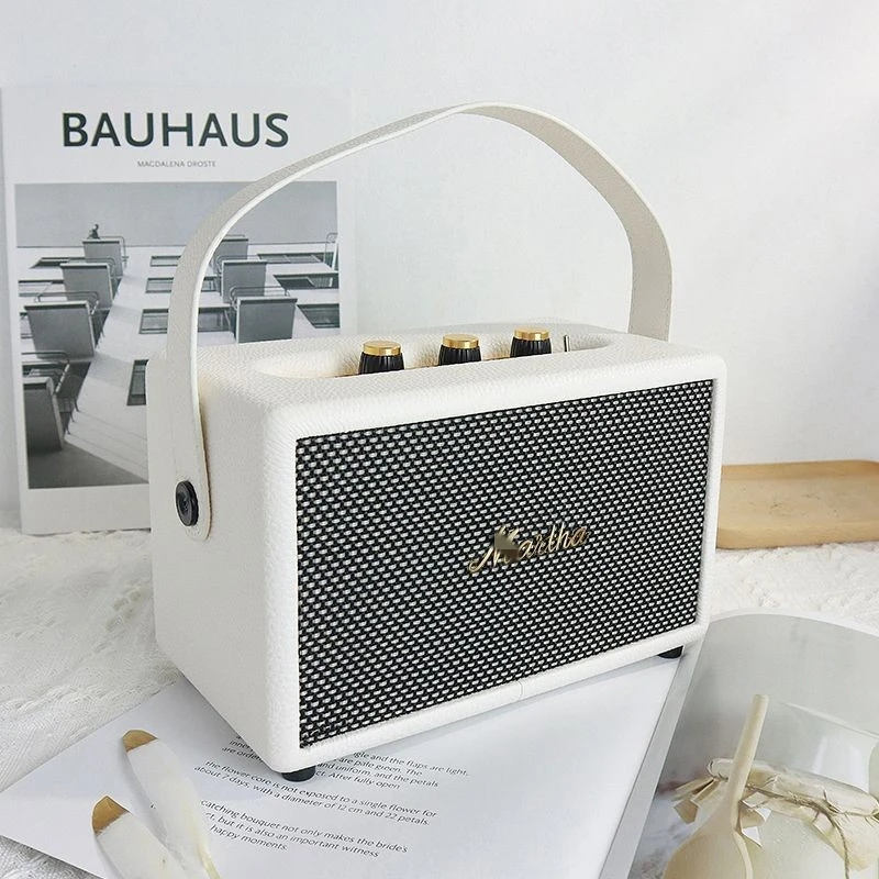 Retro Wooden Outdoor Portable  - Apple Music Audio Quality ulasan dan harga