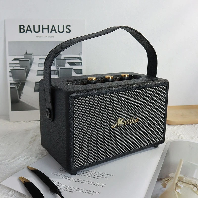 Retro Wooden Outdoor Portable  - Apple Music Audio Quality ulasan dan harga