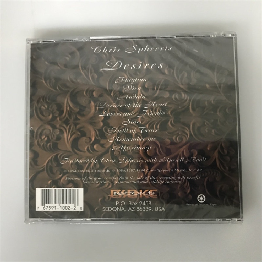 CD 'Desires' Chris Spheeris Mu - Audio With Music ulasan dan harga
