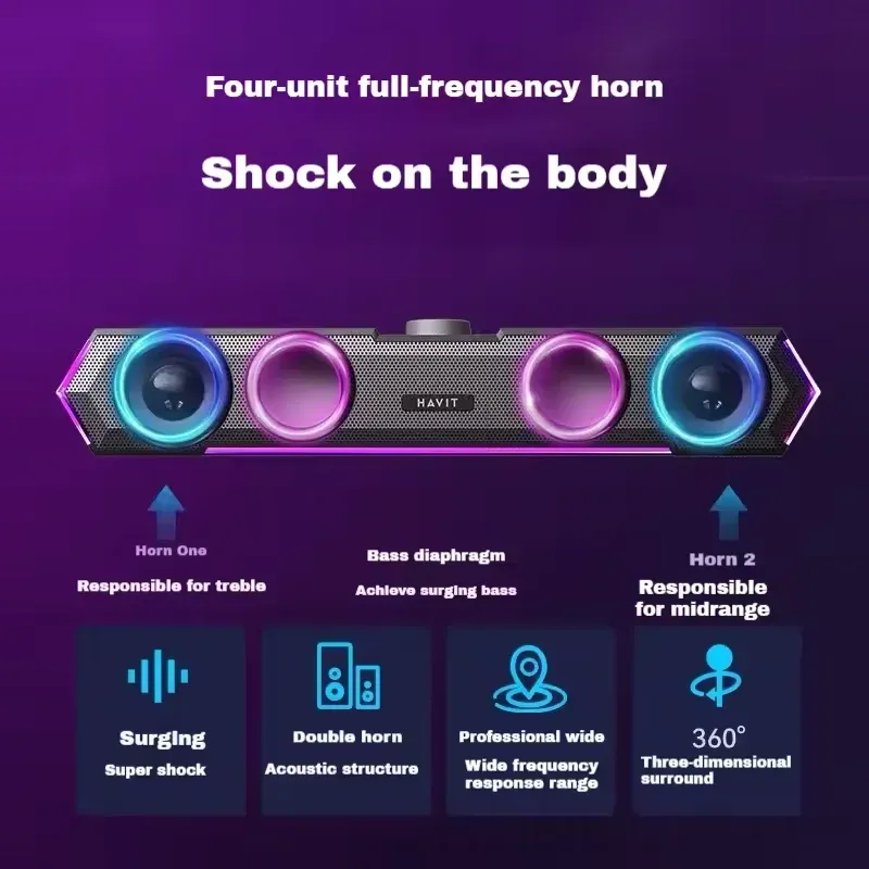 RGB Lights High Quality Comput - Apple Music Audio Quality ulasan dan harga