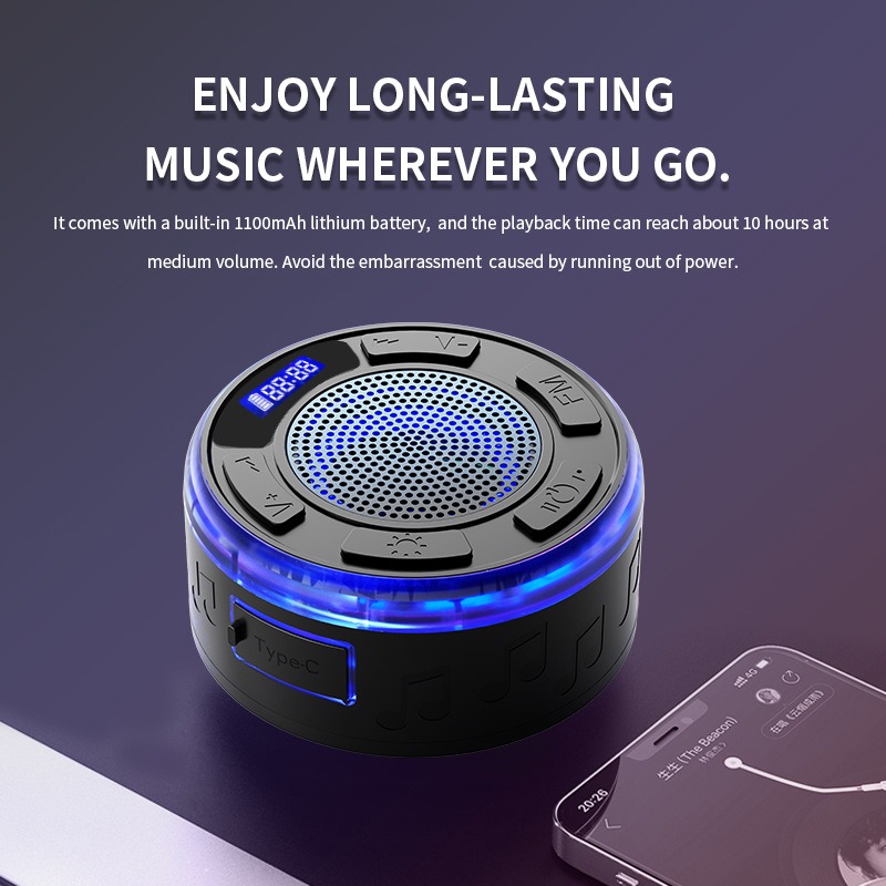 Bathroom Waterproof Wireless B - Apple Music Audio Quality ulasan dan harga